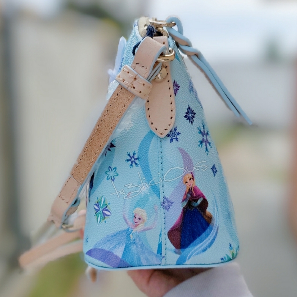 DISNEY DOONEY AND BOURKE FROZEN CROSSBODY BAG - Picture 4 of 8